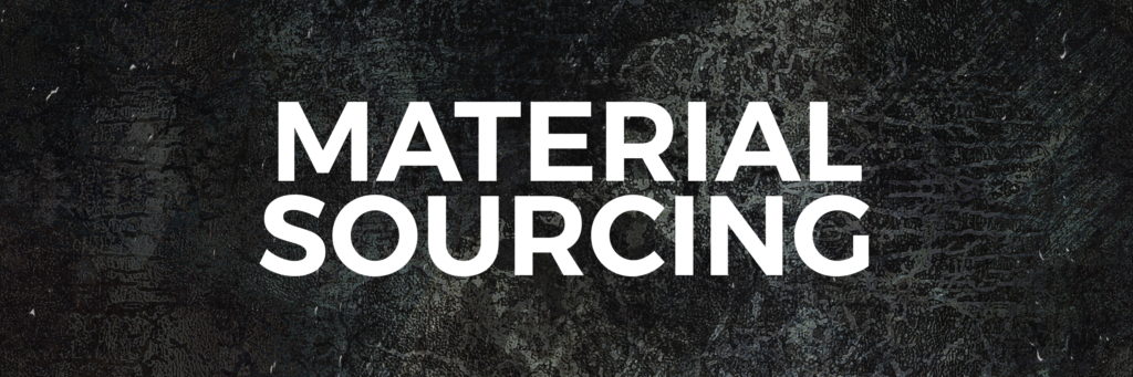 material sourcing for shoes