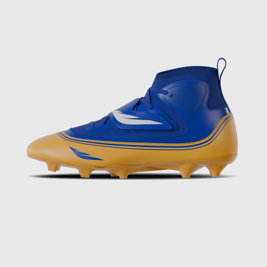3D rendering of a football cleat